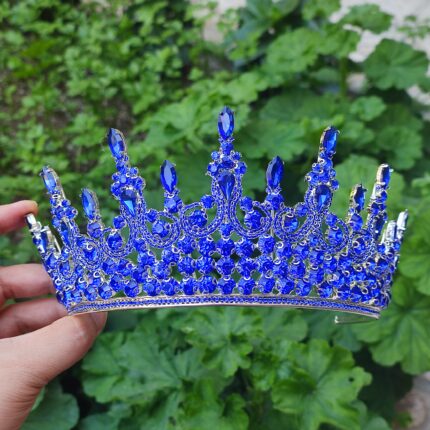 تاج عروس کد 1 آبی